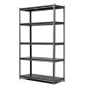 H72 * W47.2 * D23.6 Storage Shelves 5 Tier Heavy Duty Metal Shelving Unit Adjustable Shelving Units and Storage Rack Kitchen Garage Shelf