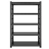 H78 * W47.2 * D18 Storage Shelves 5 Tier Heavy Duty Metal Shelving Unit Adjustable Shelving Units and Storage Rack Kitchen Garage Shelf