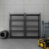 H72 * W47.2 * D23.6 Storage Shelves 5 Tier Heavy Duty Metal Shelving Unit Adjustable Shelving Units and Storage Rack Kitchen Garage Shelf